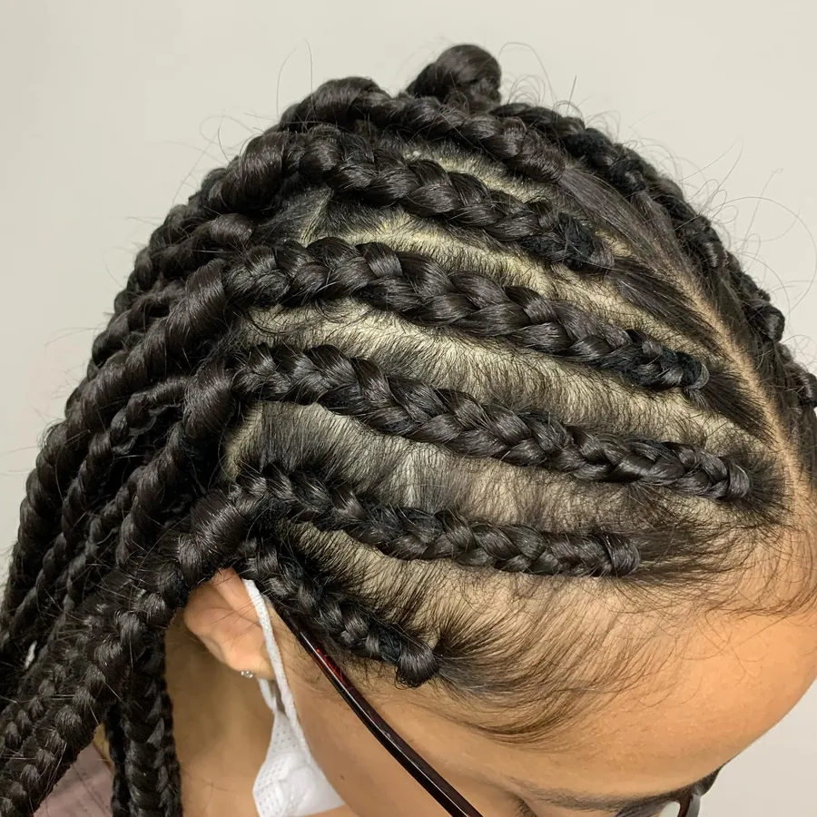Galeria Sandra das Tranças em Santos-SP, penteado afro artesanal 03