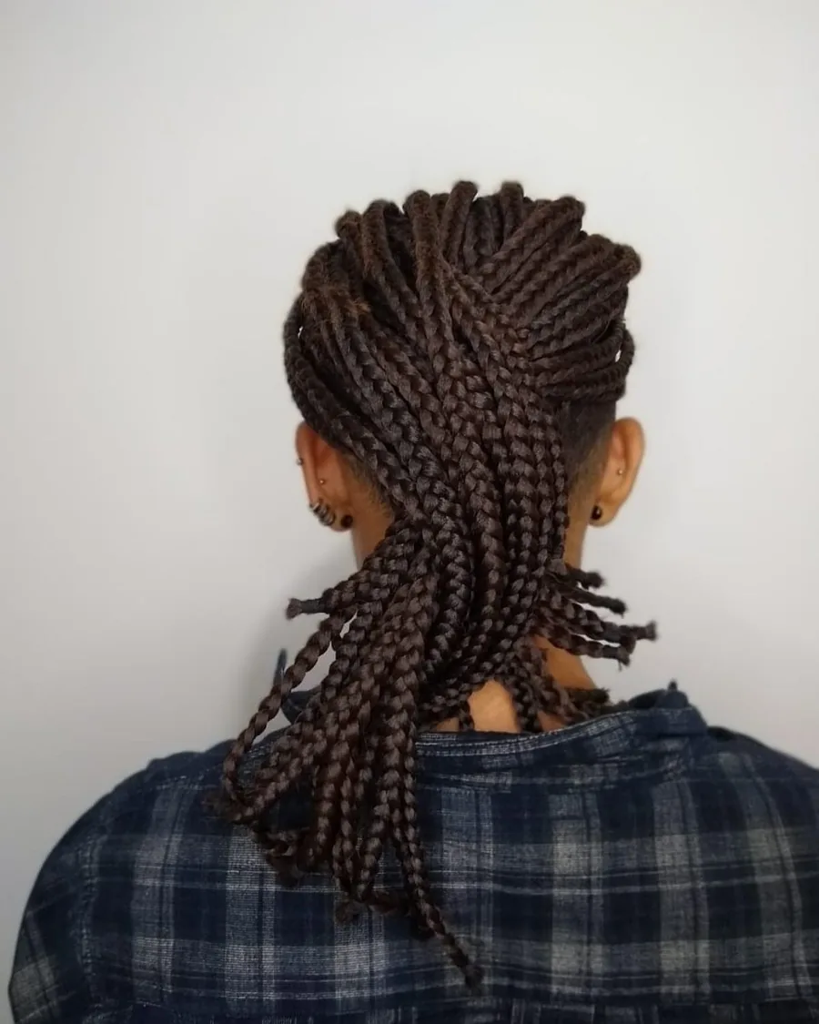 Galeria Sandra das Tranças em Santos-SP, penteado afro artesanal 10