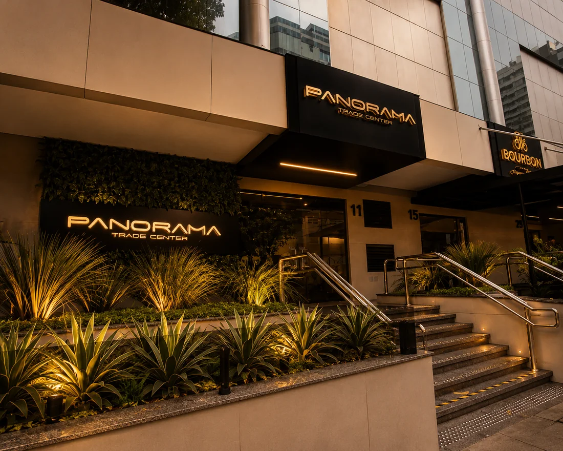 Localização Sandra das Tranças no Panorama Trade Center em Santos-SP